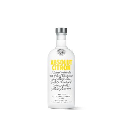 Vodka Absolut citron 750 ml
